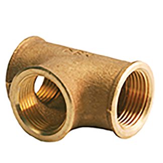 Raccordo a T equivalente in Ottone A T RS PRO, BSPP Femmina 1poll - Femmina 1poll