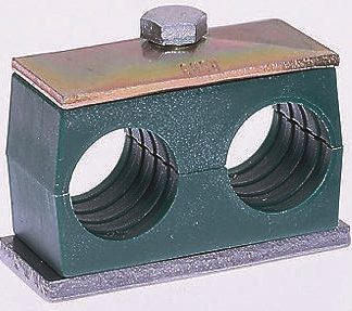 Morsetto per tubi, Parker RBP1-218, per tubo con Ø esterno di 18mm max, spazio morsetti 1.2m, in PP