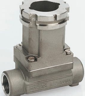 Raccordo in plastica per tubi a T Burkert