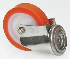 Ruota per carrelli orientabile LAG in Poliuretano, Ø 100mm, 150kg