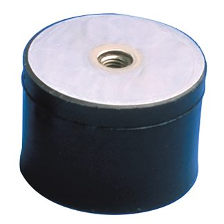 Supporto antivibrazione Paulstra Hutchinson in Gomma naturale, M8, Ø 30mm, H. 22mm