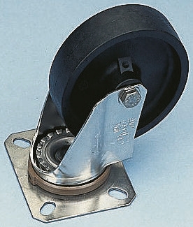 Ruota per carrelli orientabile LAG in Termoplastico, Ø 80mm, 150kg