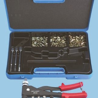 Kit di inserti in Acciaio Liscio Böllhoff, 209 pezzi, filettatura M3, M4, M5, M6
