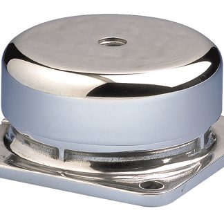 Supporto antivibrazione Paulstra Hutchinson in Gomma naturale, M12, Ø 100mm, H. 52mm, 210daN