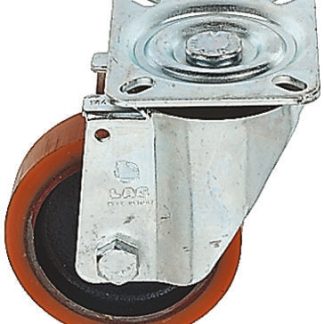 Ruota per carrelli orientabile LAG in Poliuretano, Ø 125mm, 300kg