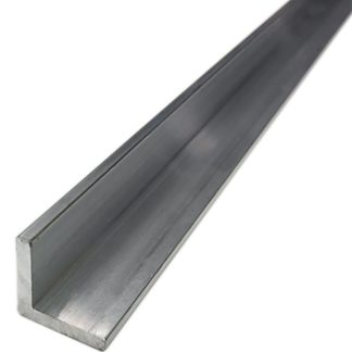 Angolare metallico HE30TF RS PRO in Alluminio, 1m x 76mm x 76mm x 6mm