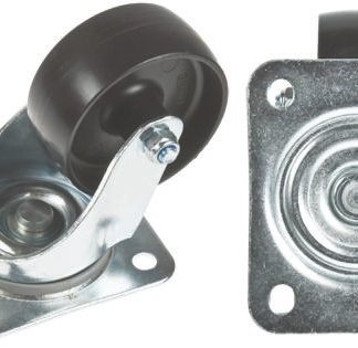 Ruota per carrelli orientabile Tente in PP, Ø 80mm, 125kg