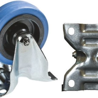 Ruota per carrelli non orientabile Tente in Gomma, Ø 125mm, 250kg