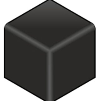 Cappuccio per spigolo in polipropilene Nero Bosch Rexroth