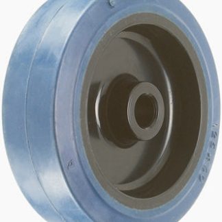 Ruota carrello LAG, tipo Rigido, in Gomma, Ø 125mm, carico 180kg