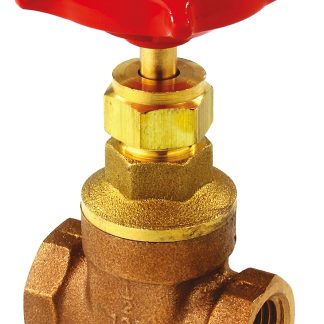 Valvola a saracinesca in Bronzo RS PRO, 20 bar max, connessione BSPT 1/2