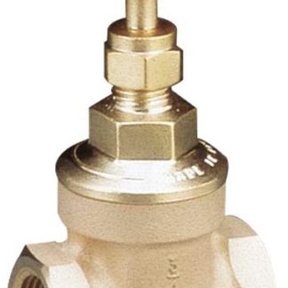 Valvola a saracinesca in Bronzo Pegler Yorkshire, 20 bar max, connessione BSPT 3/4