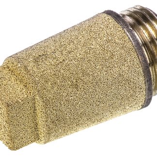 Silenziatore pneumatico Legris, serie 0670, ingresso G 3/8 Maschio, 12bar max, in Bronzo sinterizzato