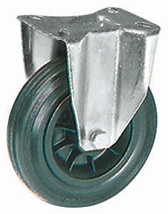 Ruota per carrelli non orientabile LAG in Gomma, Ø 200mm, 205kg