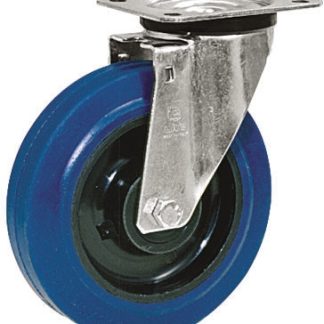Ruota per carrelli orientabile LAG in Gomma, Ø 150mm, 200kg