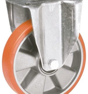 Ruota per carrelli non orientabile LAG in Poliuretano, Ø 200mm, 300kg