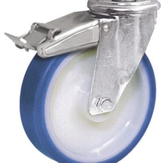 Ruota per carrelli orientabile LAG in Poliuretano, Ø 125mm, 200kg