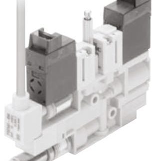 Elettrovalvole per pneumatica SMC, funzione 3/2, azionamento Solenoide/Molla, 24V cc