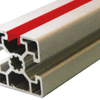 Profilo di copertura Bosch Rexroth, in PVC, Rosso, lungh. 2m, per profili , per profili 40mm→90mm, scanalatura 10mm