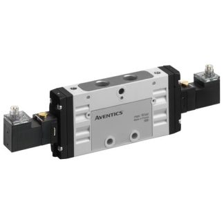 Elettrovalvole per pneumatica EMERSON – AVENTICS, G 1/4, funzione 5/3, azionamento Pilota/Pilota, 24V cc