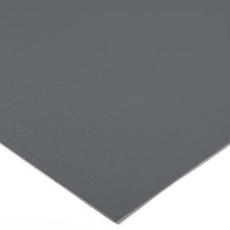 Foglio di plastica Tipo pieno RS PRO in PVC, Grigio, 1000mm x 1000mm x 15mm