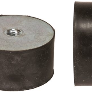 Supporto antivibrazione FIBET in Gomma naturale, M12, Ø 75mm, H. 40mm