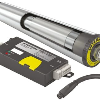 Rullo trasportatore Interroll Ø 50mm x 425mm, in Acciaio placcato Zinco