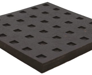 Imbottitura antivibrazioni Fabreeka, 150 x 150 x 8mm, carico 50psi