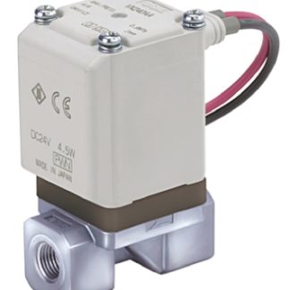 Elettrovalvola NC SMC, 10 bar max, 2 porte , 24 V c.c., 1/8poll