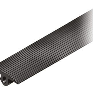 Profilo di copertura RS PRO, in Nitrile, Nero, lungh. 20m, per profili 40 mm, scanalatura 8mm