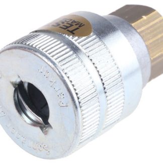 Giunto ad attacco rapido Parker serie Serie standard, Filettato R 3/8 Maschio, in Alluminio, 17bar max