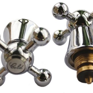 Kit di conversione rubinetti testa a croce classica RS PRO per Rubinetto da 1/2"