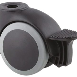 Ruota per carrelli orientabile Tente in Poliuretano, Ø 75mm, 100kg