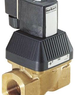 Elettrovalvola NC Burkert, 10 bar max, 2 porte , 110 V c.a., 1poll