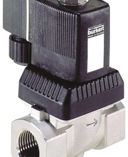 Elettrovalvola NC Burkert, 10 bar max, 2 porte , 110 V c.a., 3/8poll