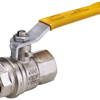 Valvola a sfera in Ottone nichelato RS PRO, 4poll