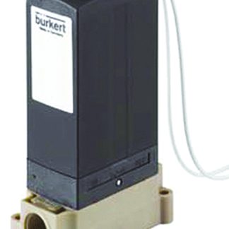 Elettrovalvola Universale Burkert, 2 bar max, 2 porte , 24 V c.c., 1/8poll