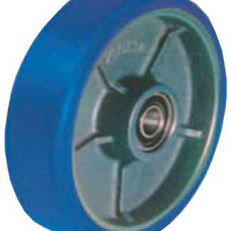Ruota carrello LAG, tipo Rigido, in Poliuretano, Ø 125mm, carico 400kg
