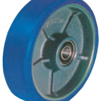 Ruota carrello LAG, tipo Rigido, in Poliuretano, Ø 200mm, carico 1000kg