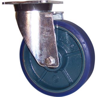 Ruota per carrelli orientabile LAG in Poliuretano, Ø 100mm, 350kg