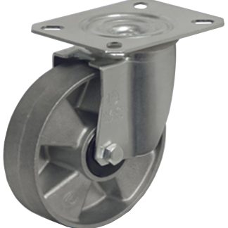 Ruota per carrelli orientabile LAG in Alluminio, Ø 110mm, 150kg