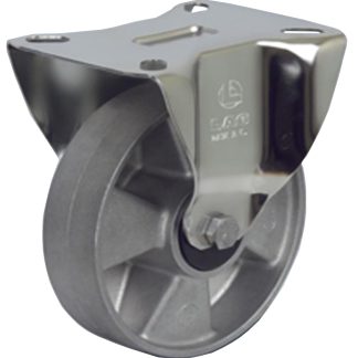 Ruota per carrelli non orientabile LAG in Alluminio, Ø 110mm, 150kg