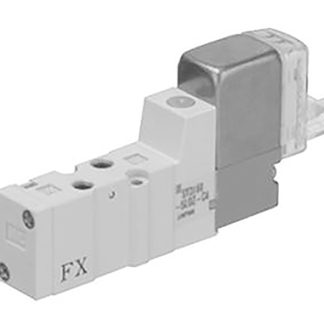 Elettrovalvole per pneumatica SMC, funzione 4/2, azionamento Solenoide, 24V cc