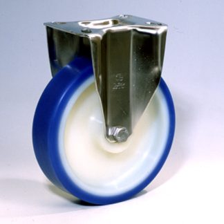 Ruota per carrelli non orientabile LAG in Poliuretano, Ø 250mm, 150kg