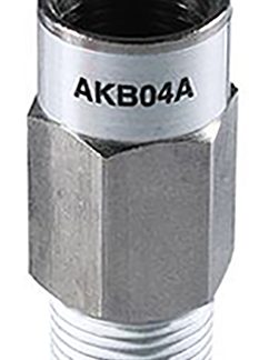 Valvola di non ritorno, SMC AKB02B-N02S, serie AKB, ingresso Femmina NPT 1/4, uscita Femmina NPT 1/4, -100 kPa →