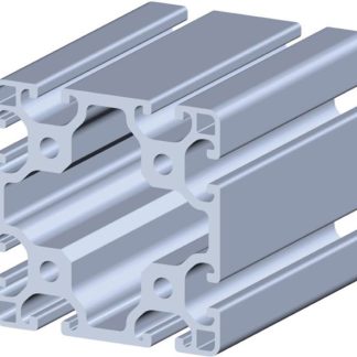 Profilo struttura RS PRO in Alluminio, 80 x 80 mm x 2000mm