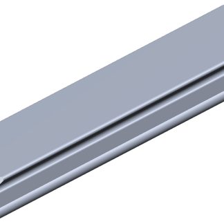 Profilo di copertura RS PRO, in Lega di alluminio, lungh. 2m, per profili 40 mm, scanalatura 8mm