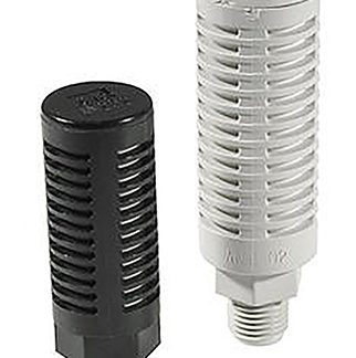 Silenziatore pneumatico SMC, serie AN, ingresso NPT 3/8 Maschio, 1MPa max, in Resina