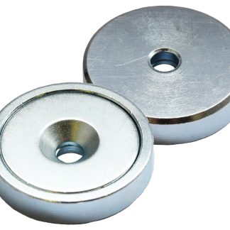 Magnete cilindrico Eclipse, Ø 20mm spesso 6mm, trazione 10.5kg, M4