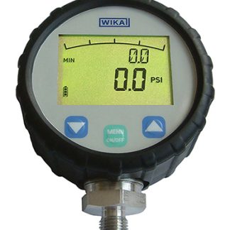 Manometro WIKA → 5000psi max, G 1/4, Ø est. 80mm, Cert. ISO